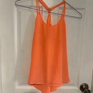 Mine Vibrant coral tank top size S